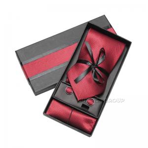 Egyedi nyomtatott ODM Újrahasznosított Papír Tie Csomagolás Ajándékdoboz