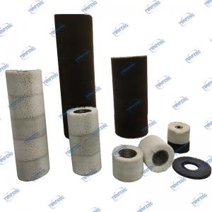 Egyéni Nylon Acélhuzal Sárgaréz Huzal Csiszoló Brush Rollers