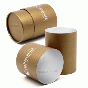 Díszes nyomtatott luxuspapír kerek ajándékcsokoládé doboz