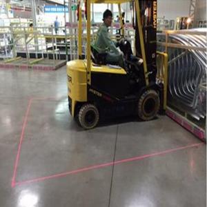 Villás emelő lézervörös zóna biztonsági fény