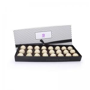 Lezáró karton habbetét csokoládé csomagoló doboz