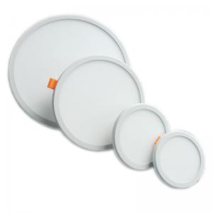 6W 8W 15W 20W Ultrathin kerek panel LED süllyesztett, beépített beltéri világítás