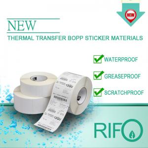 Privát hőátadó tekercs bevonatú üres vonalkód öntapadós címke