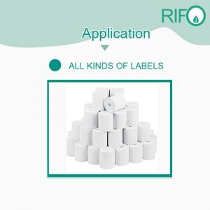 Erős szakadásálló fehér PP szintetikus papír a kézhúzóhoz