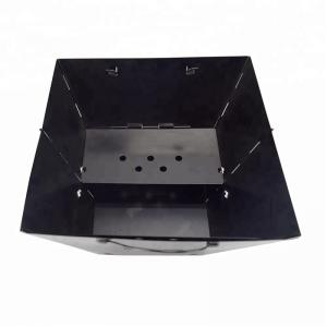 Füstmentes kempingezés hordozható bbq faszén grill