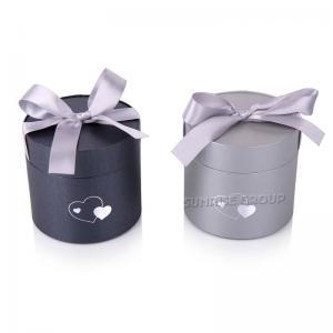 Egyedi gyártású karton luxus kerek csokoládé kalap doboz