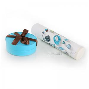 Luxus Voguish örökkévaló kerek csokoládé kalapdoboz