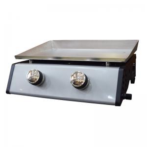 Hordozható kültéri öntöttvas gáztűzhely 2 égő