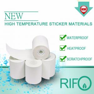 Termikus bevonatú papír logisztikai címke vonalkód címke matricák