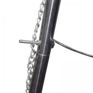 Nagyon állítható, rozsdamentes acélból készült lengőkaros grill grillező