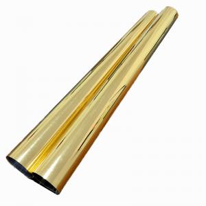 120 mikronos Mylar fólia Nagy fényű arany fémezett PET fólia tekercsek hőformáláshoz