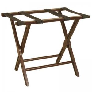 fa csomagtartó állvány polccal