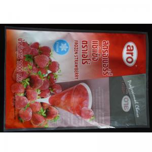 fagyasztó műanyag körzáró zsák a halak és a fagyasztott ételek kielégítésére