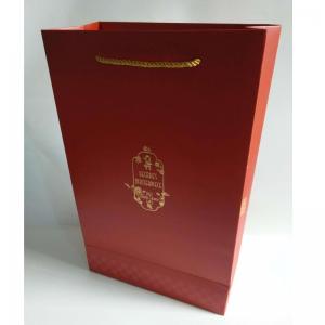 matt laminált aranyfólia művészeti papírzacskók saját logóval