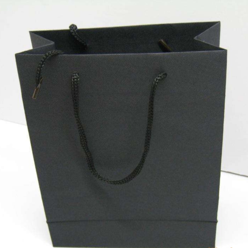 luxus papír texturált promóciós táskák