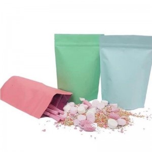 kerek alsó egyszemélyes állványzacskó kávé tea háziállatokra és vetőmag csomagolására