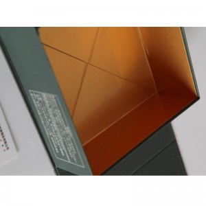 lapos csomagolás egyoldalas összecsukható kartondobozban