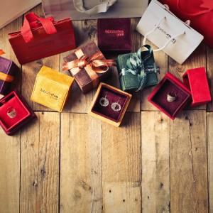 okos luxus papír ékszer ajándék csomagoló doboz