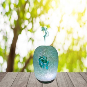 Új design Ultrasonic Glass Cool Mist parfüm Aroma Diffuser környezetbarát