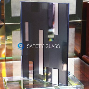 Új érkezési fali dekoráció autó faragott minta üveglap épület fal dekoráció