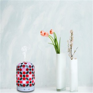 nagykereskedelmi alibaba mozaik üveg aroma illóolaj diffúzor párásító