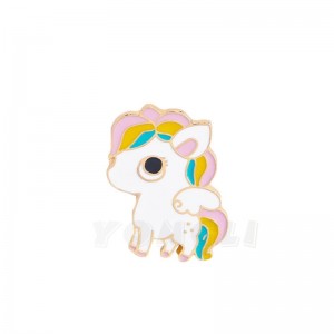 testreszabott fém rajzfilm állati jelvény cink ötvözet többszínű sütőfesték bross pecsét olvadás öntés aranyozott bross