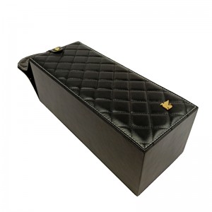 Pu faux bőr cipzáras ékszerdoboz