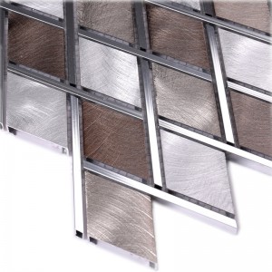 Kiváló minőségű szürke backsplash csempe a konyha falára