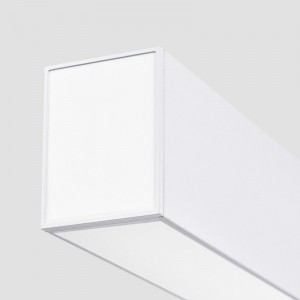 Nagy lumen LED építészeti lineáris Smd2835 Stílusos LED-es világítás 6063-T5 alumínium ötvözet LED-es vonali lámpák