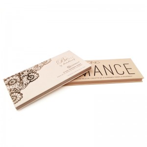 Szemhéj Case Paper Palette Box