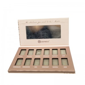 Szemhéj Case Paper Palette Box