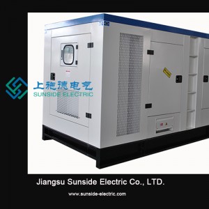 200kW csendes genset