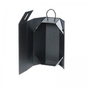 Luxus egyedi kartonlapok összecsukható boros ajándék dobozok nagykereskedelme