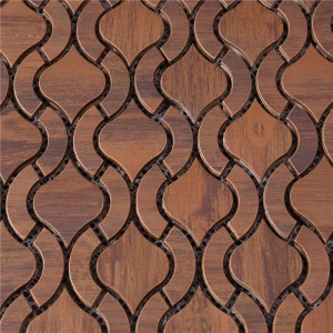 Jó minőségű Matt felületi csempe Cooper mozaik csempe