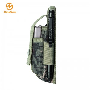 Közepes háromszínű nylon hajtogatott hüvely -NS-KF-180010