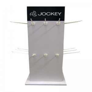 Egyedi nyomtatás Kis pop karton számláló kijelző horoggal