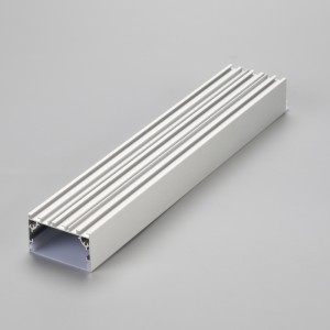 6063 U alakú alumíniumcsatorna LED alumínium extrudálás LED szalagfényhez