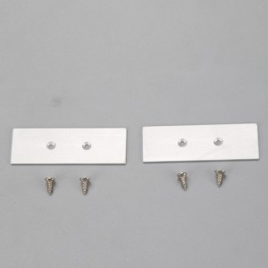 Kétoldali világítás LED-profil LED-es profil alumínium 2 oldalsó megvilágítás a LED-ekhez