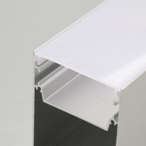Alumínium LED fénycsíkházak rögzítőcsatorna diffúzor
