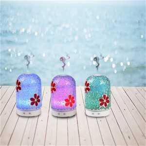 Kiváló minőségű kiváló minőségű mozaiküveg aromaolaj diffúzor