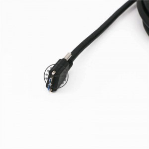 Nagy sebességű ipari kamera USB3.0 rugalmas USB kábel