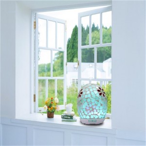 Ultrahangos elektromos 2017 trendi mozaik üveg virág illatolaj diffúzor