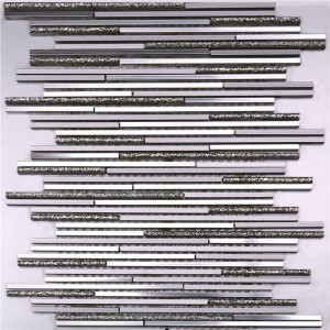 Falszerkezeti anyag mini lineáris mozaik csempe