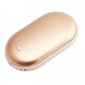 Kézi melegebb töltés kincs robbanásbiztos elektromos fűtés USB mobil teljesítmény Mini szerencsés kő kavics