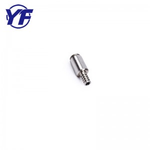 OEM CNC nagy pontosságú fém dohányzó részek cigaretta illeszkedéshez Kínából