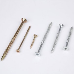 lapos fej forgácslap csavaros horganyzott Torx meghajtó 17-es típusú vágott vég