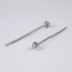 EPDM alátét önálló fúrócsavar hatlapú fej, edzett