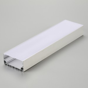 Alumínium extrudálás LED fénycsík diffúzor csatornájához
