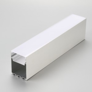Extrudált alumínium U-csatornás LED-csík lineáris profil