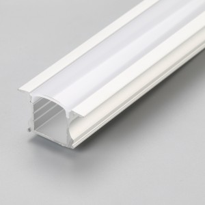 6063 T5 eloxált led alumínium sínek